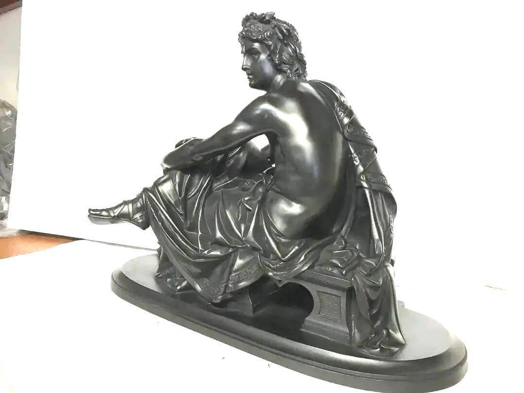 銅製置物:勇者の一刻