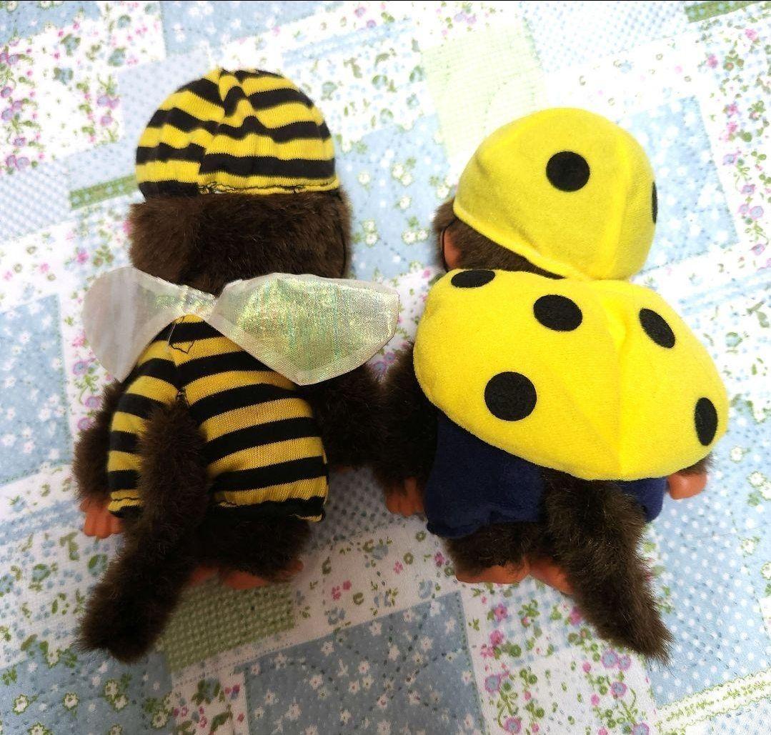 モンチッチ　ミツバチ　てんとう虫