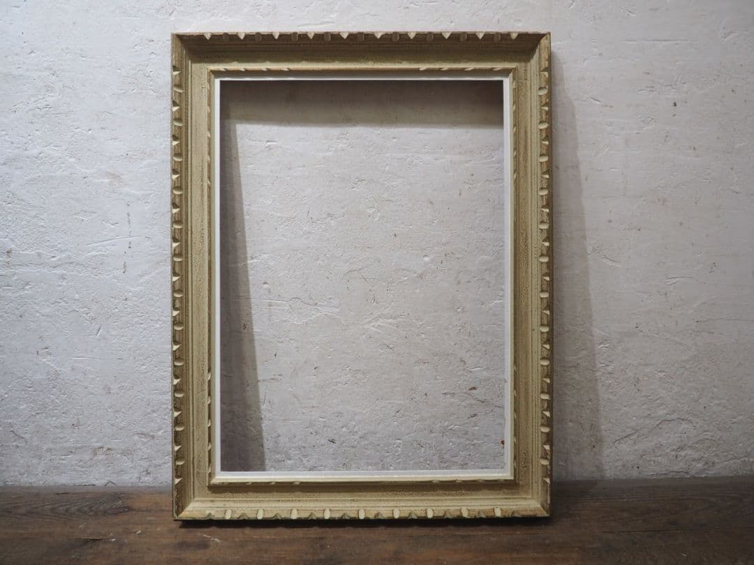 1251 レトロな額縁　P20　アートフレーム　油彩　水彩　画材　ビンテージ