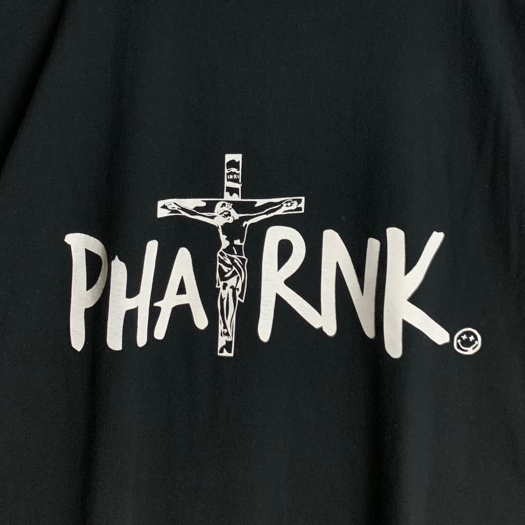 【超絶人気モデル】ファットランク☆ビッグバックキリストロゴ入りTシャツ1814.