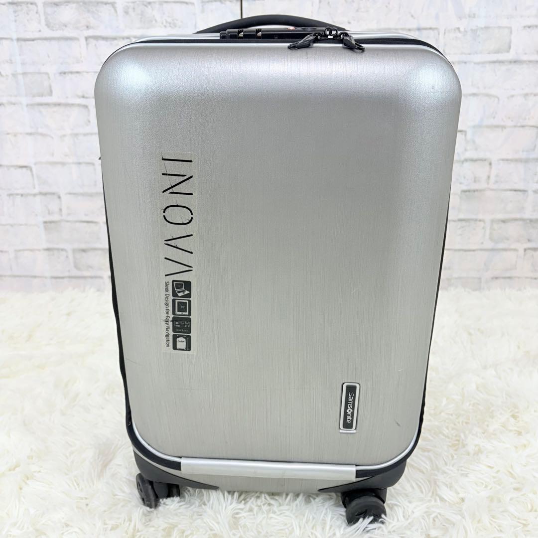 サムソナイト inova シルバー キャリーケース 4輪 samsonite