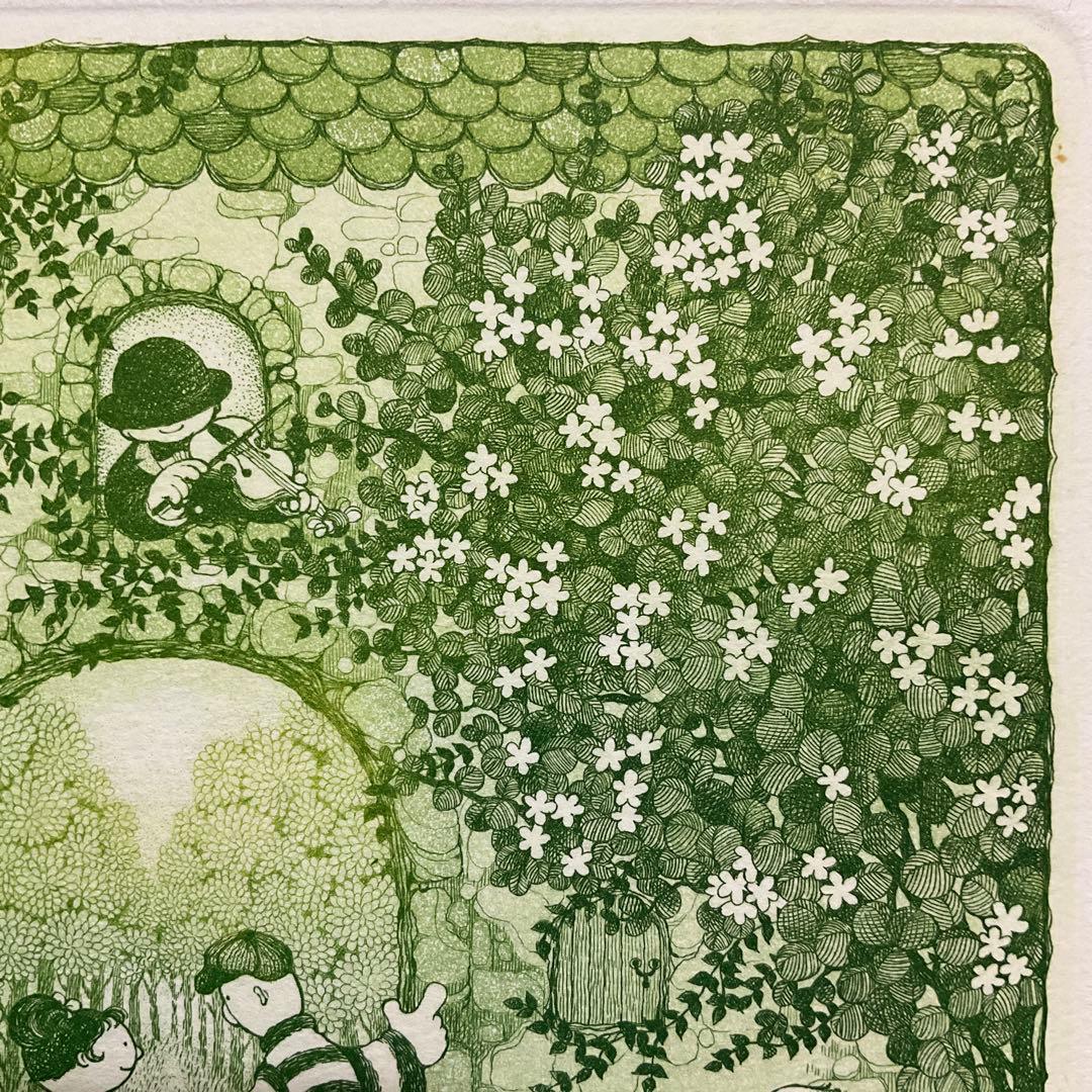 絵画・額縁・版画・上砂理佳・Prelude・エッチング・美術品・インテリア・雑貨