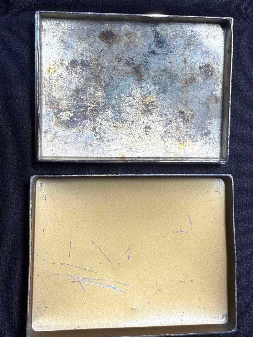 極上 鳳凰 彫金 装飾箱 鹿透かし文様 古い金属製 アンティーク 精密細工