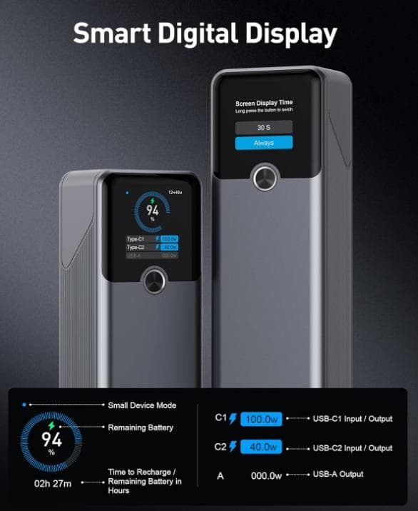 SIXTHGU 140W モバイルバッテリー