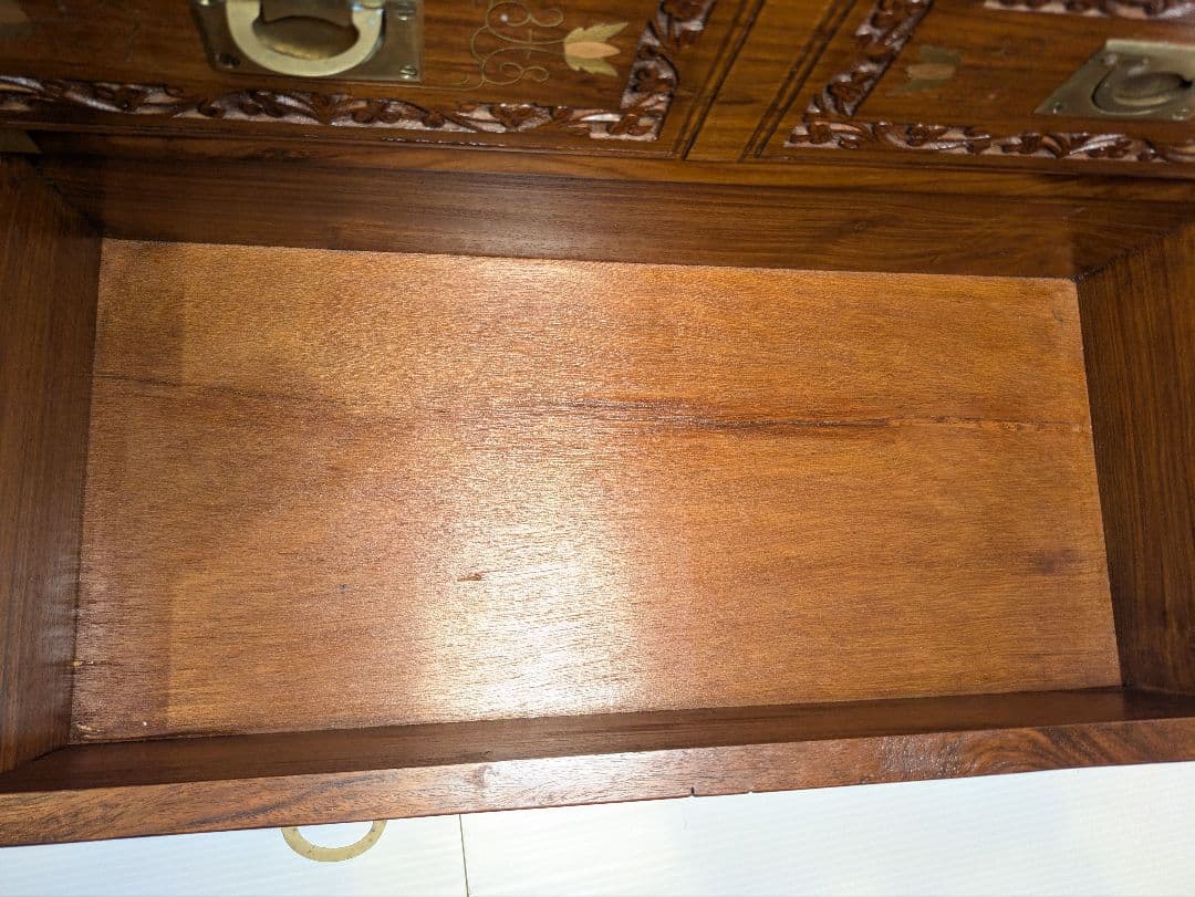 アンティーク　木彫　家具　彫刻　 チェスト 引き出し