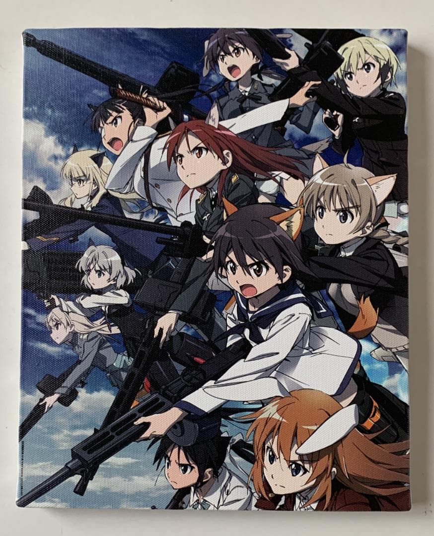 【非売品】 ストライクウィッチーズ OVA F3デジタルキャンバス 全4種