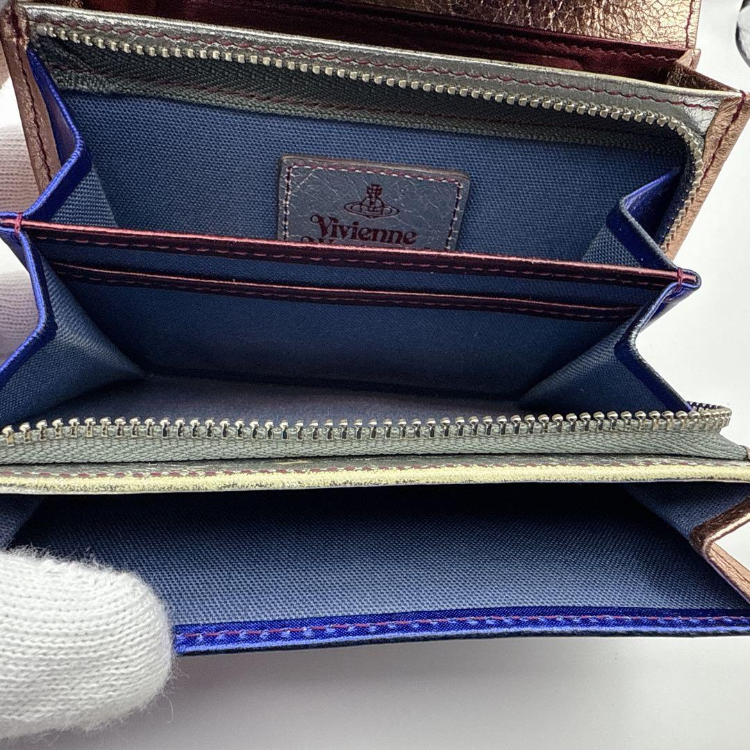 空 豆子 様Vivienne Westwood マネー＆ウォレス 二つ折り財布.