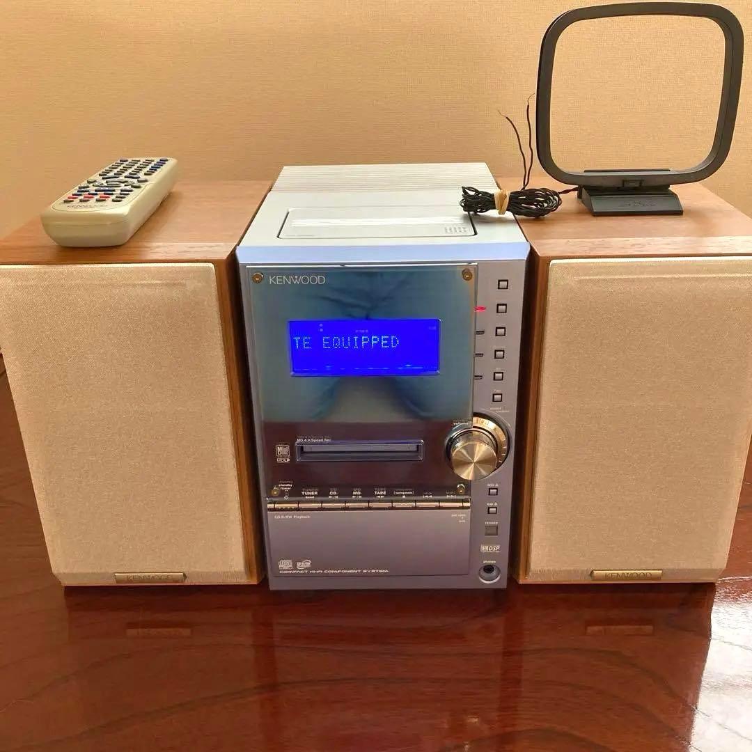 【美品】KENWOOD SL-3MD-S リモコン付き