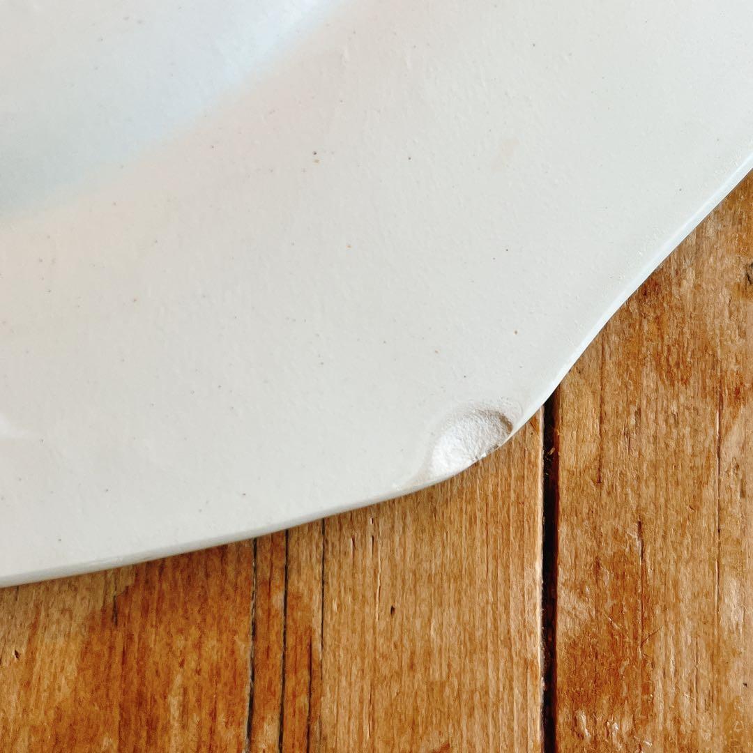 リュネビル　ポリクロームのスクエアプレート