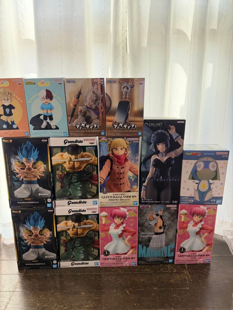 プライズ　フィギュア　まとめ売り ヒロアカ　ワンピース　ドラゴンボール
