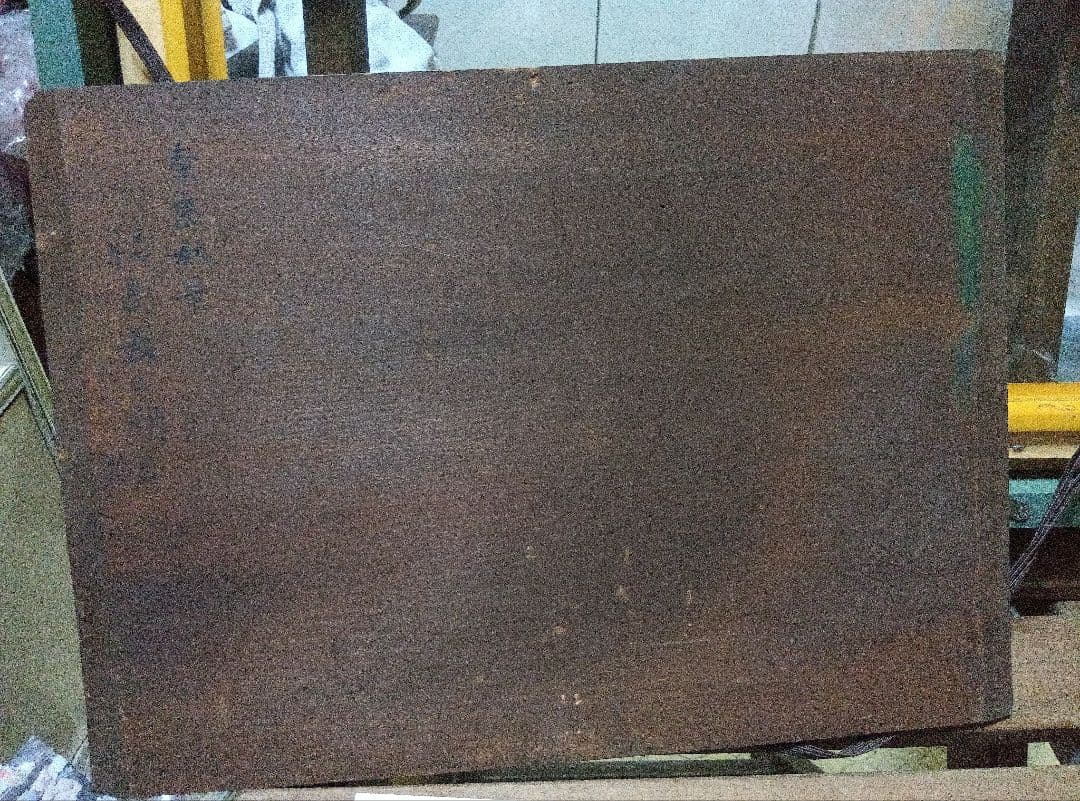 福島長二郎Ｆ４号油彩板に描いています