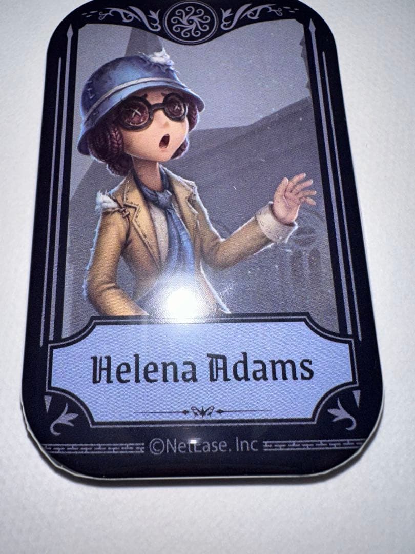 第五人格　心眼　イライ・クラーク　スクエア缶バッジ　激レア