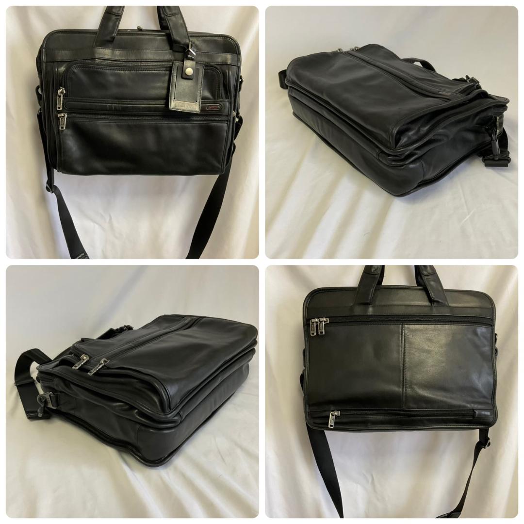 TUMI トゥミ ビジネスバッグ オールレザー ブリーフケース ショルダーパット