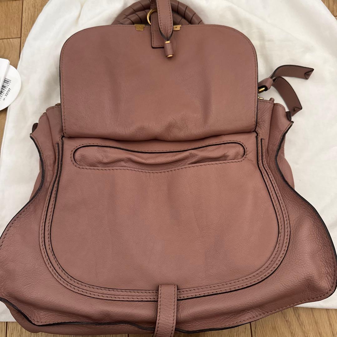リ*♡様 クロエ　マーシー　ピンクベージュ　バッグ　chloe