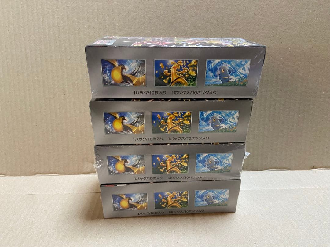 ポケモンカード ポケカ シャイニートレジャー ハイクラスパック 4箱 シュリンク