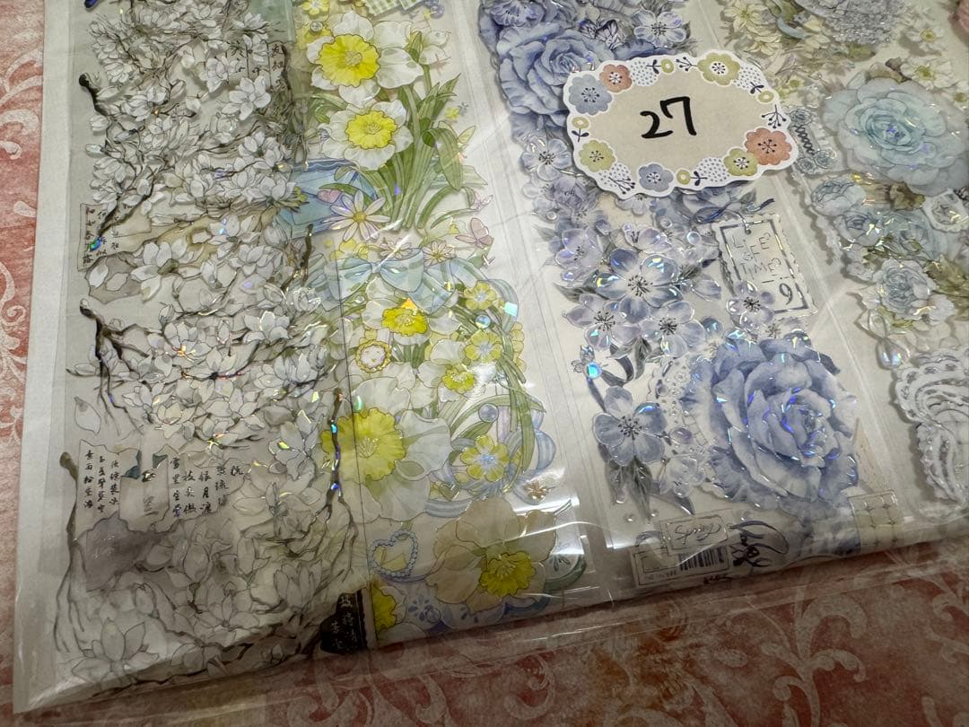 海外 PETテープ マスキングテープ 切り売りセット27