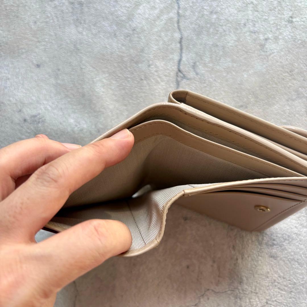 【美品】アニエスベー ボヤージュ agnesb.VOYAGE 2つ折りウォレット