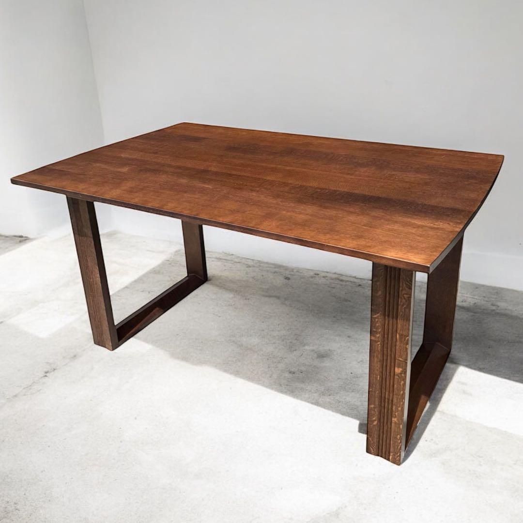 HR812 【木目カットが素敵】カリモク　Direttore ダイニングテーブル