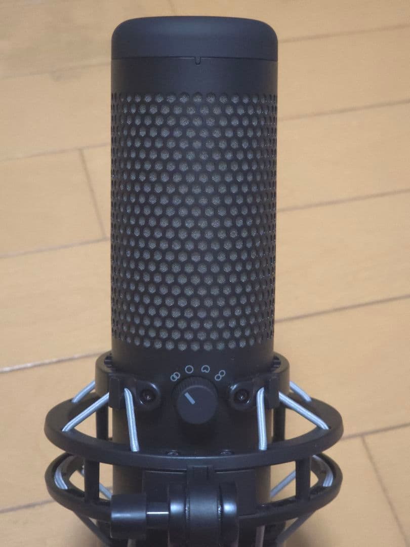 く*森様 HyperX QuadCast S スタンドアロンマイク ゲーミング