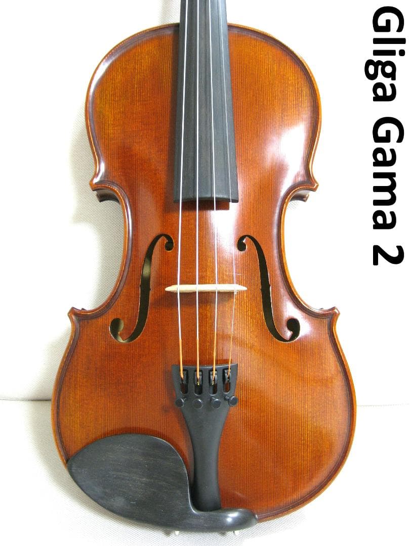 【美麗良響】 グリガ Gliga Gama 2 バイオリン 4/4 付属品セット