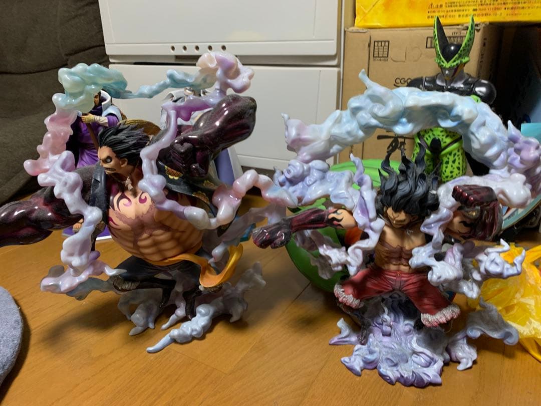 ニカ9000　ワンピース popDX ルフィ バウンドマン、スネークマン