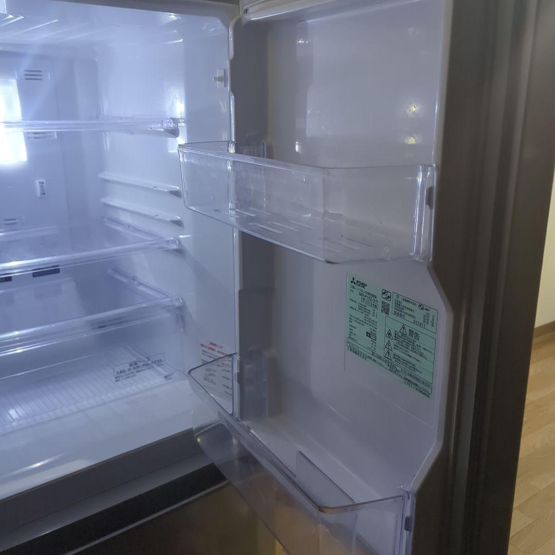 三菱 冷蔵庫 シルバー 2016年製