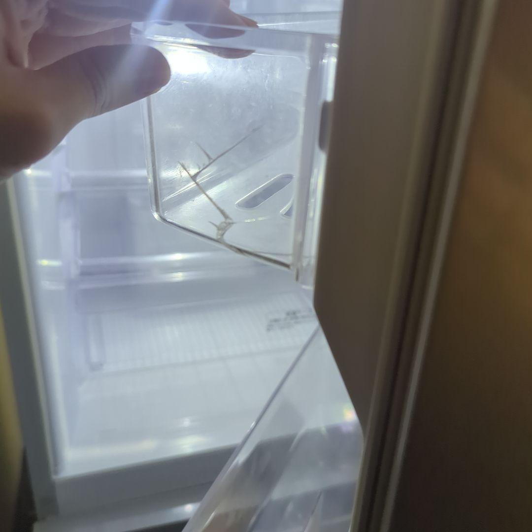 三菱 冷蔵庫 シルバー 2016年製