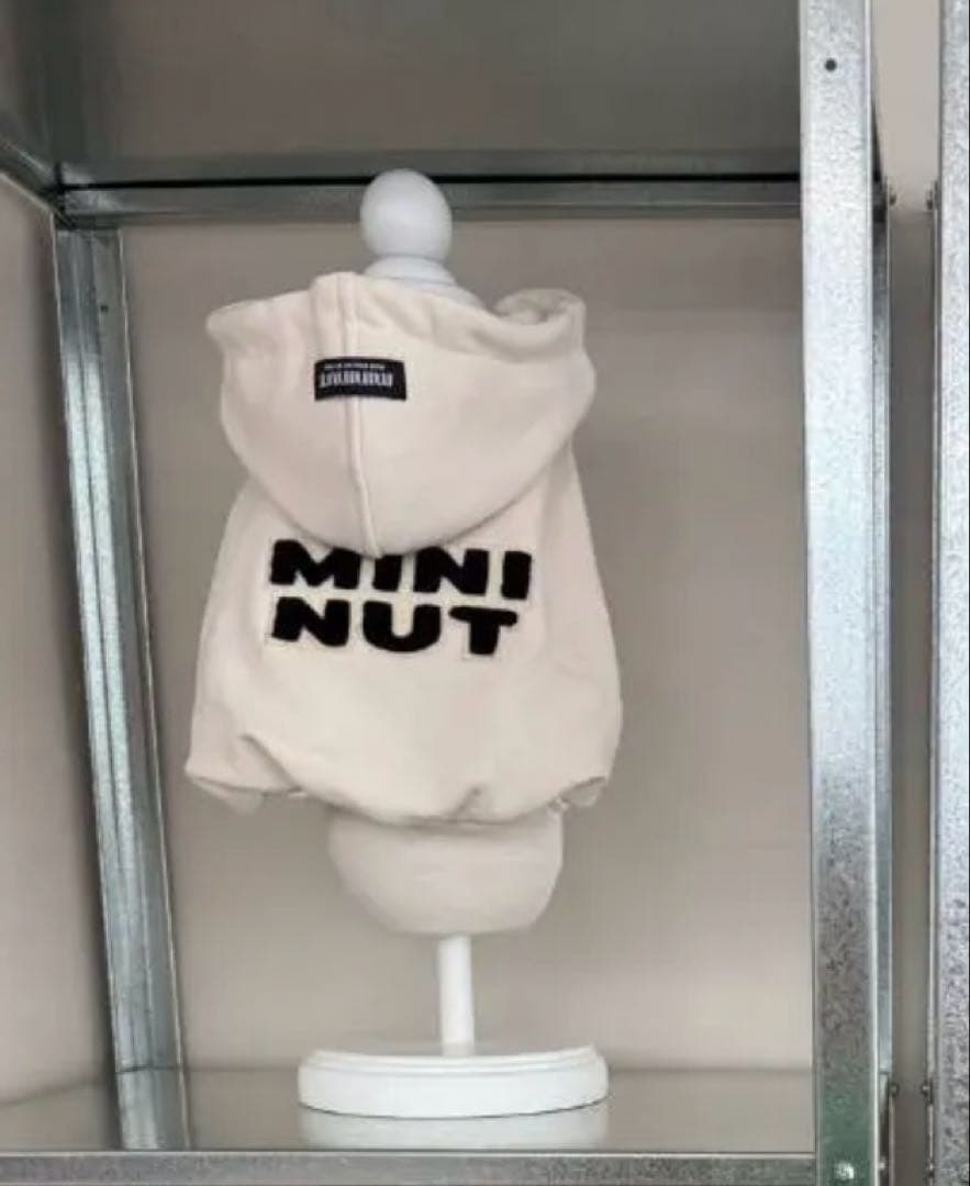 mininut logo patch hoodie パーカー