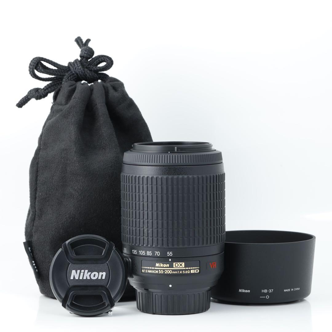 3163 ★AF-S 55-200★NIKONニコン★望遠ズームレンズ