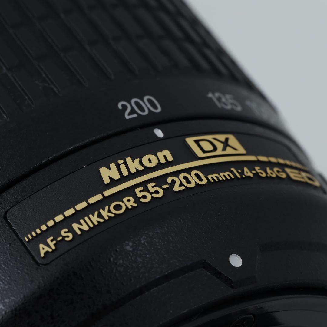 3163 ★AF-S 55-200★NIKONニコン★望遠ズームレンズ
