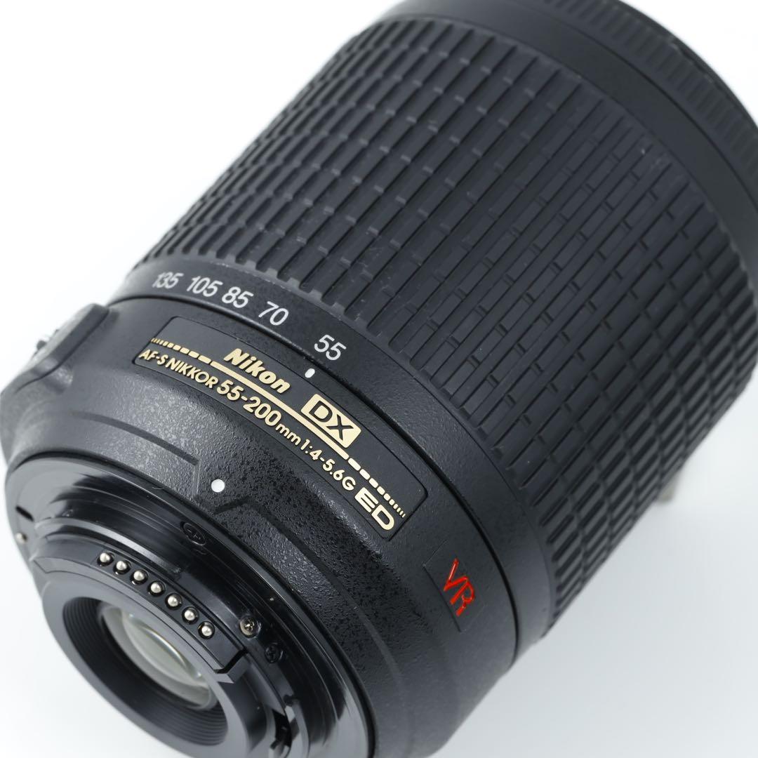 3163 ★AF-S 55-200★NIKONニコン★望遠ズームレンズ