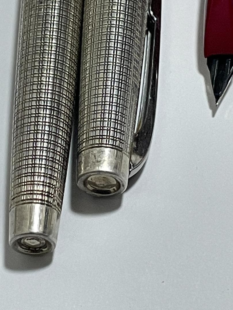 PLATINUM 万年筆 18K STERLINGSILVER vintage