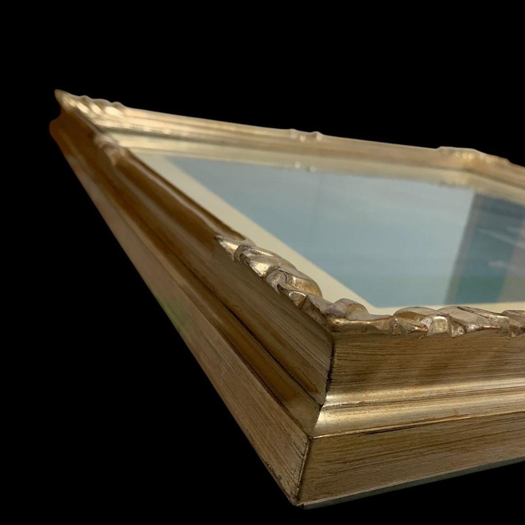 絵画 松浦敬文 水辺の城 （希望）10号 油彩画 油絵 風景画 開運 風水画