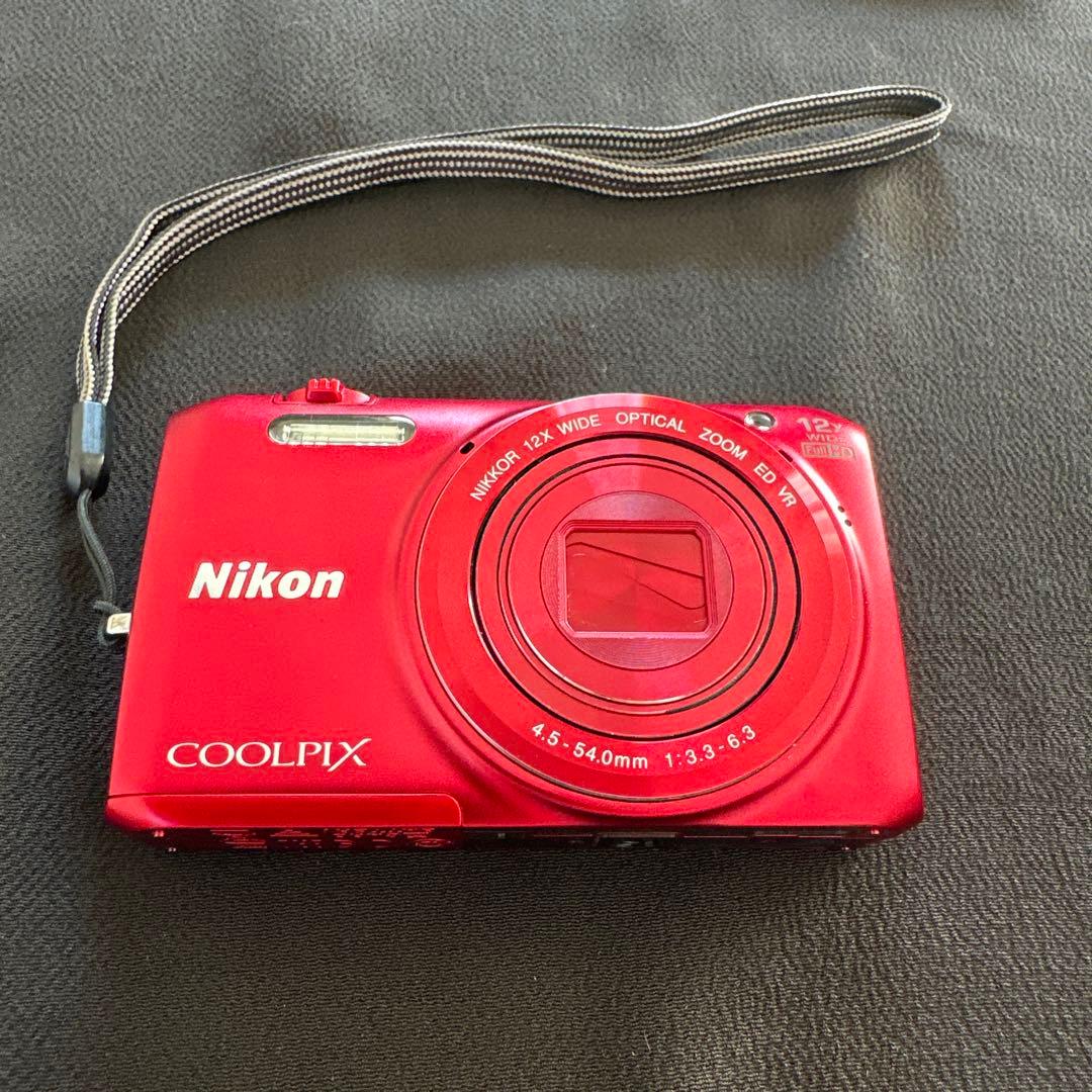 【動作確認済み】Nikon COOLPIX S6800 デジタルカメラ　レッド