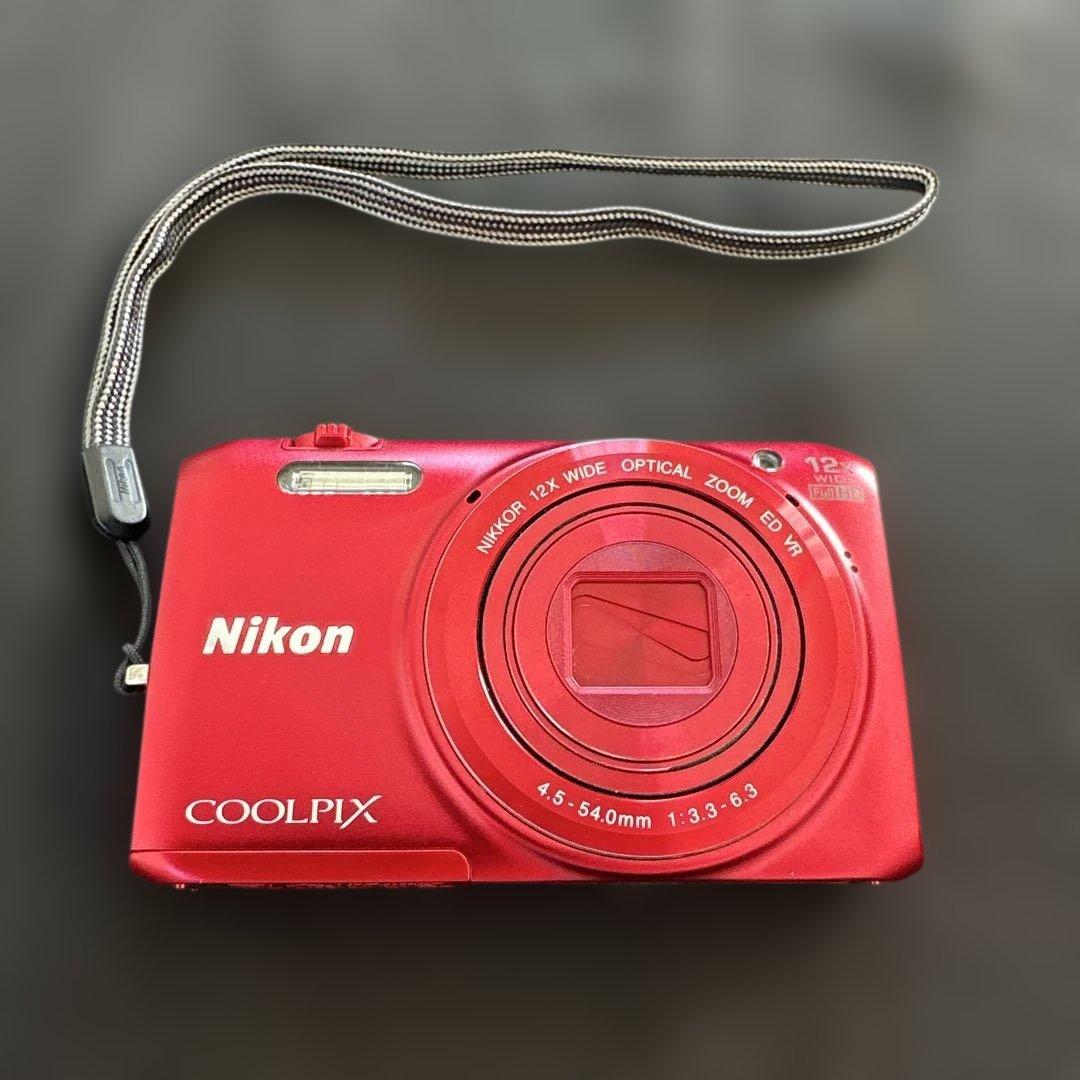 【動作確認済み】Nikon COOLPIX S6800 デジタルカメラ　レッド