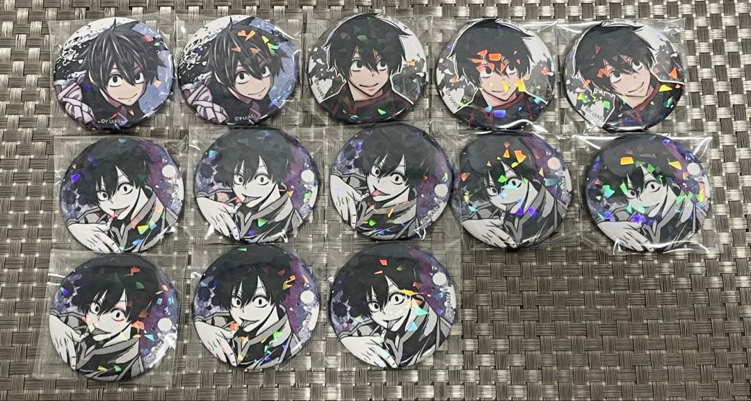 桃源暗鬼 マズル ホログラム缶バッジ メイド 淀川真澄