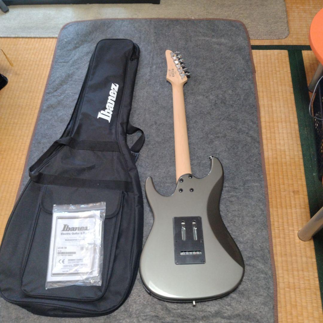 中古美品アイバニーズ　AZES40-TUN エレキギター アーム ケース付き