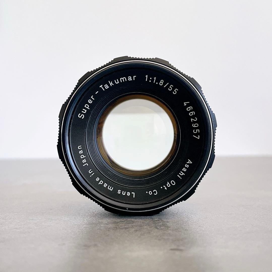 【外観美品美フレア】PENTAX Super Takumar 55mm f1.8