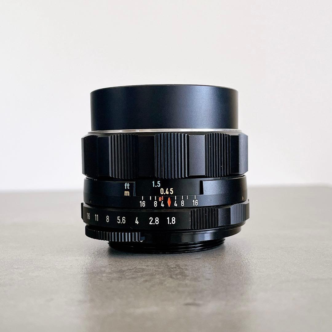 【外観美品美フレア】PENTAX Super Takumar 55mm f1.8