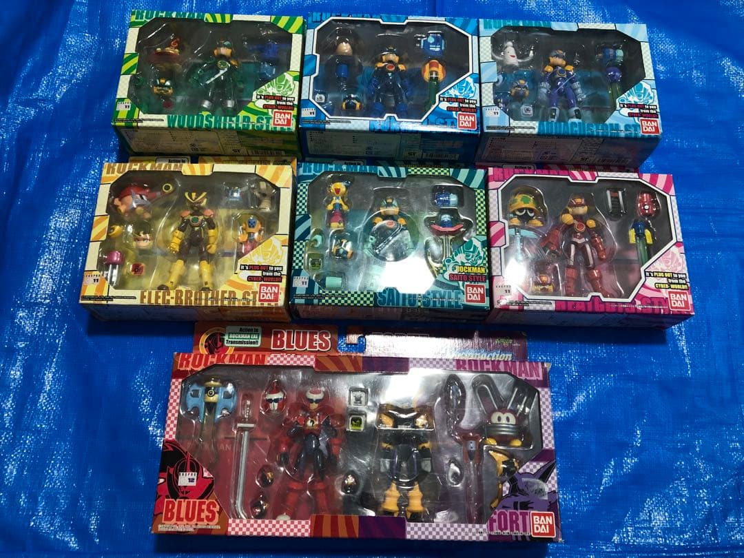 ロックマンエグゼ  ロッキン　フィギュア　コンプ品