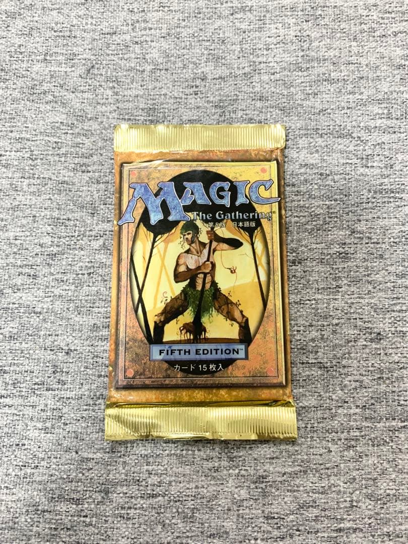 第五版FIFTHEDITIONマジックザギャザリングMTG未開封パック》廃盤絶版