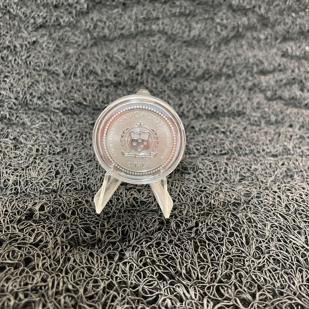 2021年サモア「タツノオトシゴ・シーホース」純銀 1オンス