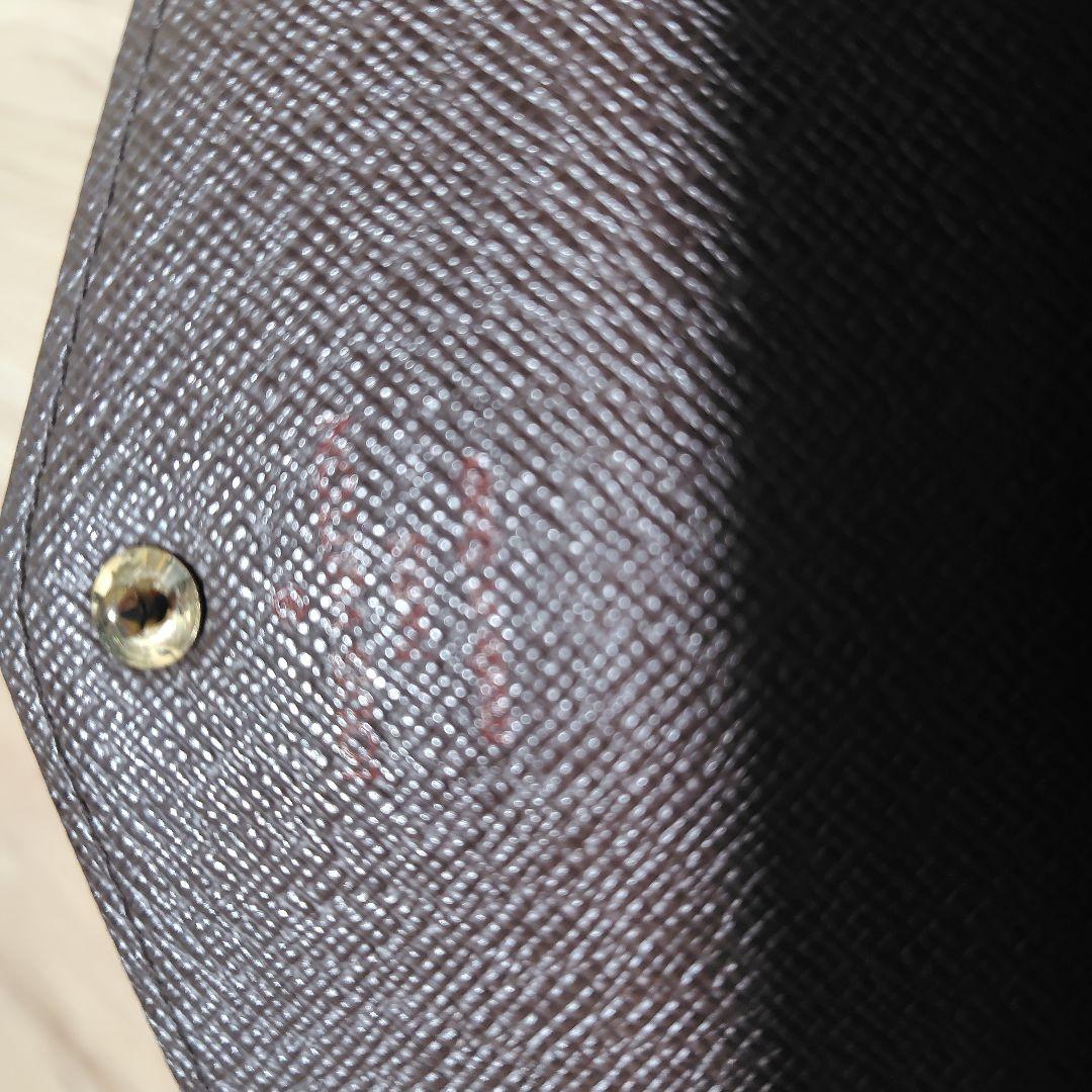 美品 LOUIS VUITTON ダミエ 二つ折り財布