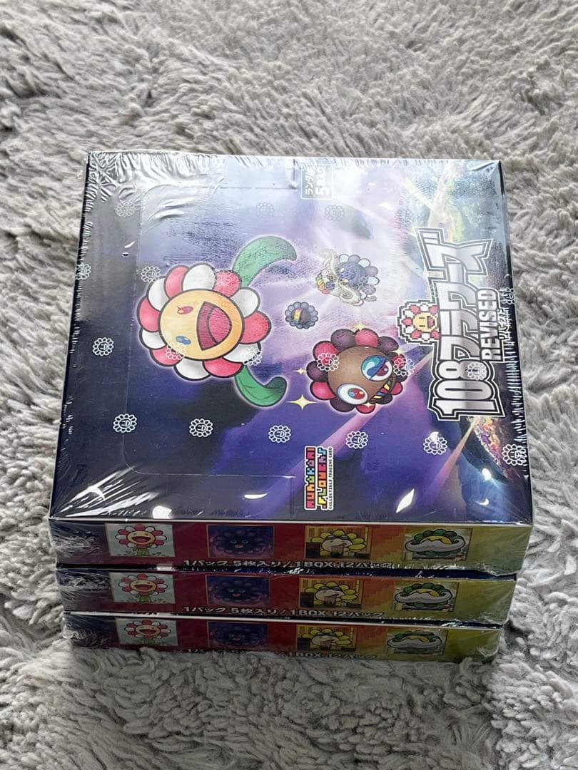 108フラワーズ　REVISED 日本語版　3box 新品未開封シュリンクあり