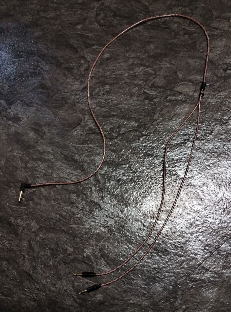 DIYキンバーケーブル ダブル3.5mm/4.4mmL字
