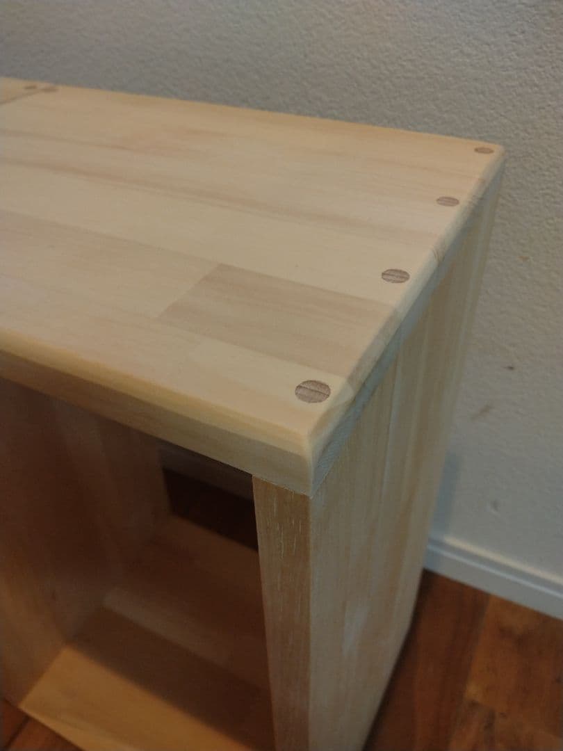 木製　ハンドメイド　オーダー　ロの字　棚　シェルフ　水槽台　テレビ台