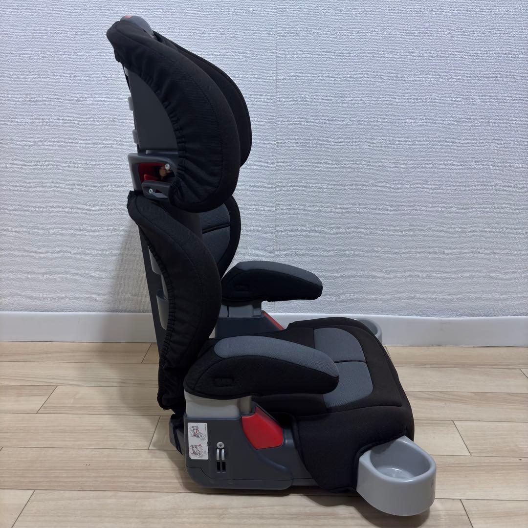 美品 GRACO ジュニアシート ジュニアプラス 2個セット ブラック　グレー