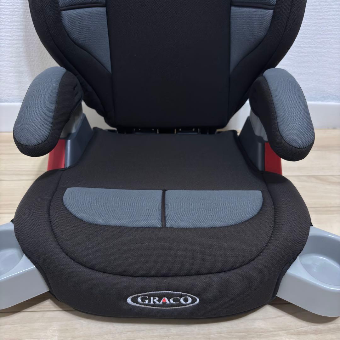 美品 GRACO ジュニアシート ジュニアプラス 2個セット ブラック　グレー