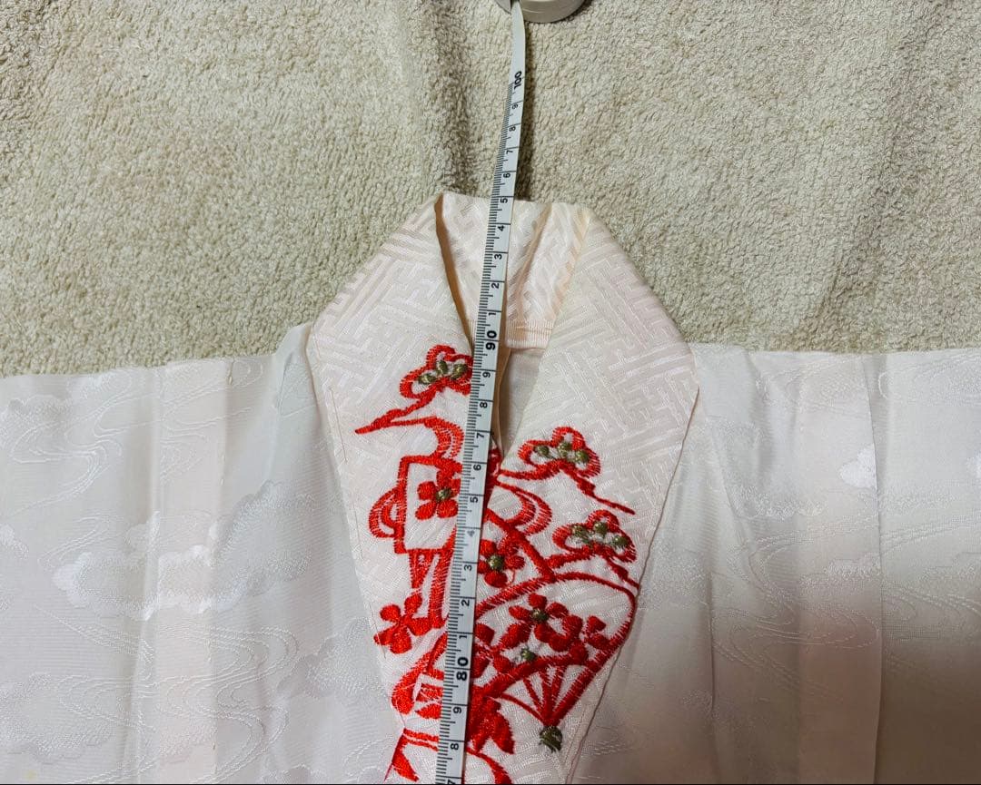 七五三 着物セット 紫と淡い桜色（ピンク）7歳