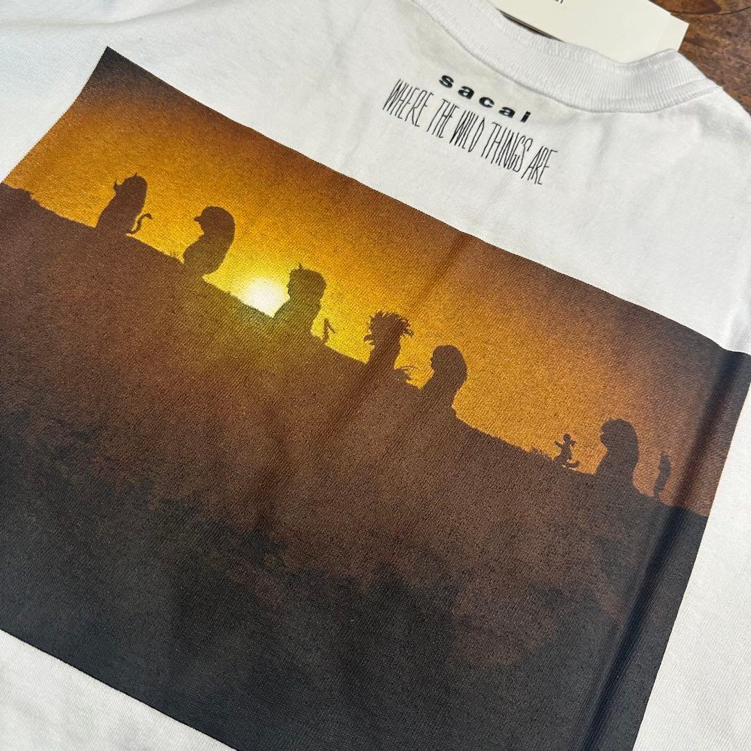 トップス sacai WHERE THE WILD THINGS ARE T-SHIRT